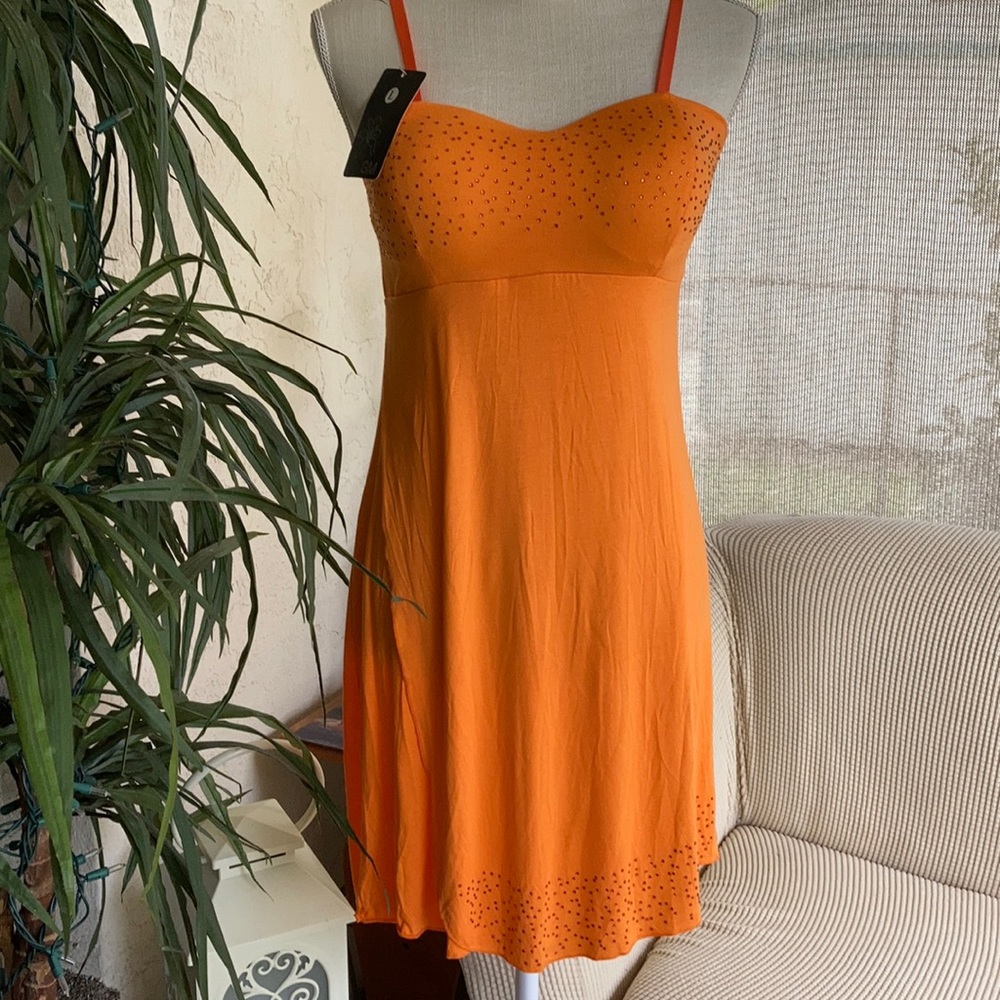 GM Orange Summer Dress -NWT